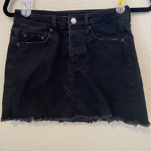 American Eagle Outfitters Black Denim Skirt
